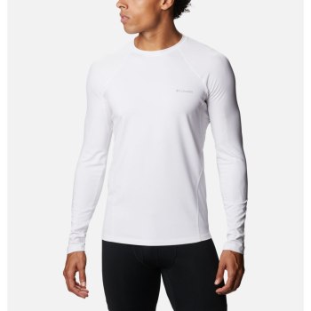 Columbia Midweight Stretch Baselayer Long Sleeve, Sudaderas Blancos Para Hombre | 978062-JTL